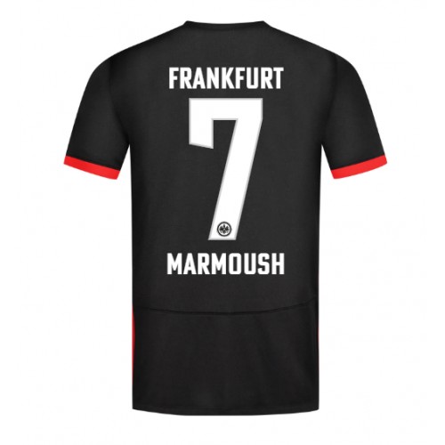 Fotballdrakt Herre Eintracht Frankfurt Omar Marmoush #7 Bortedrakt 2024-25 Kortermet